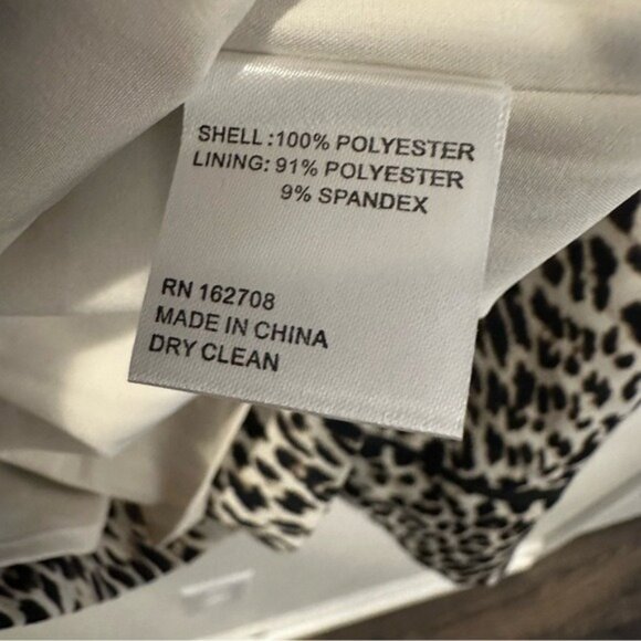 LDT Leopard Print Women's Dress Size 4 NWT - Picture 9 of 10